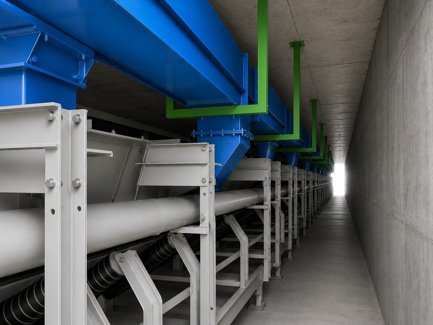 Tunnel Dedusting System